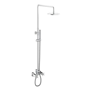 Shower set mixer with hand shower SMOOTH SS316